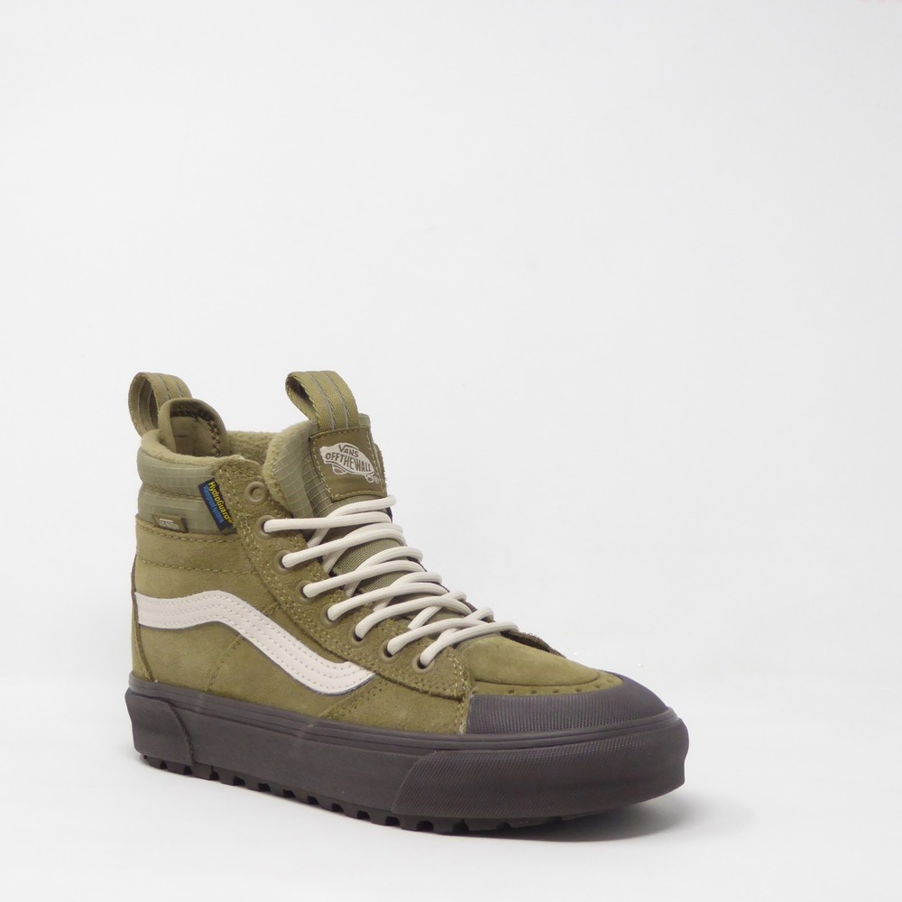 NEW Vans Women MTE Sk8-Hi Waterproof Olive Drab Green Primaloft Sneakers 6.5